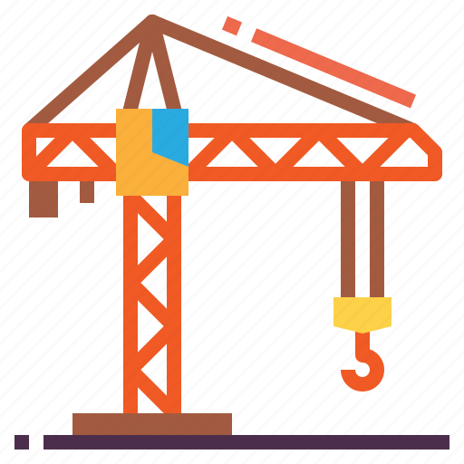 Construction, crane, industrial, machine, tower icon - Download on Iconfinder