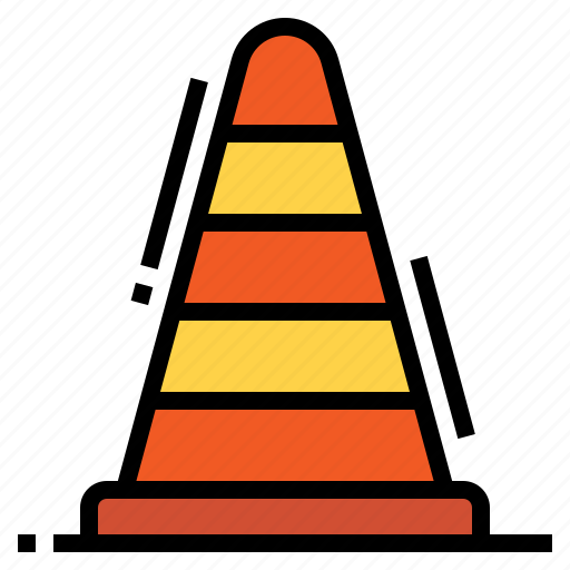 Cone, construction, equipment, tools, traffic icon - Download on Iconfinder