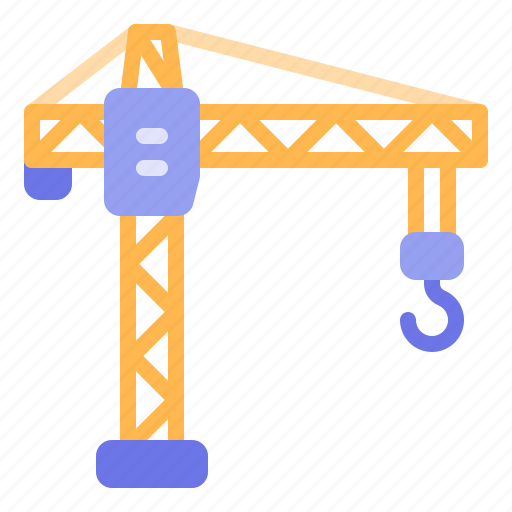 Building, construction, crane, high, hook icon - Download on Iconfinder
