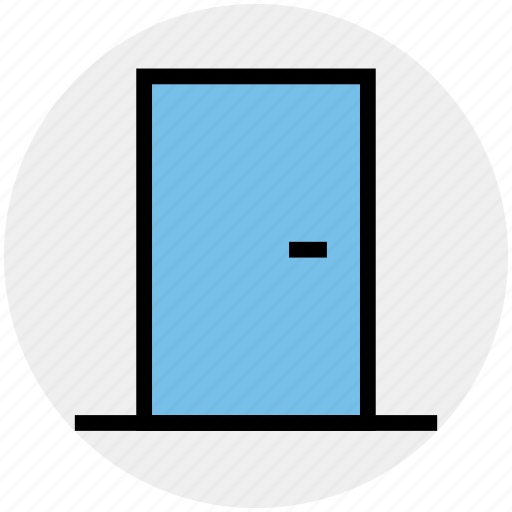 .svg, building door, close door, construction, door, entrance, gate icon - Download on Iconfinder