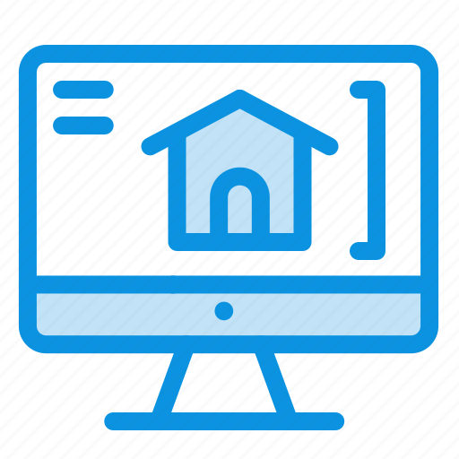 Computer, home, house icon - Download on Iconfinder