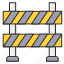 barrier, block, building, construction, stop 