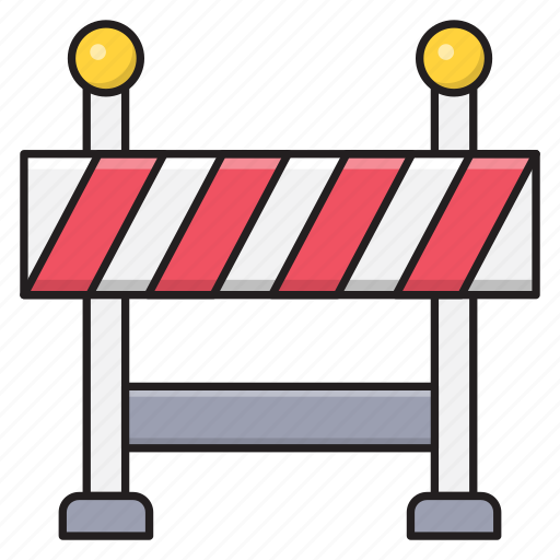 Barrier, block, construction, road, stop icon - Download on Iconfinder