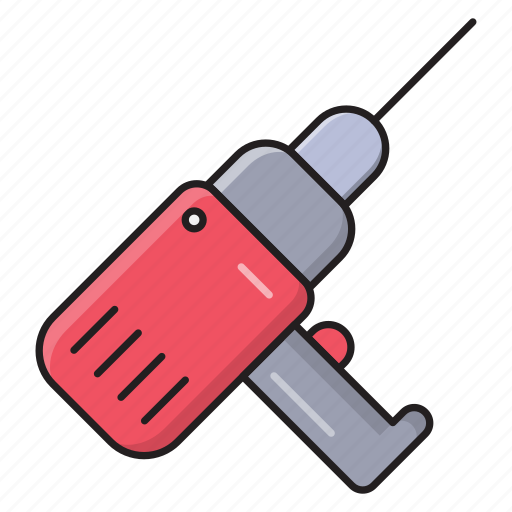 Building, construction, drill, machine, tools icon - Download on Iconfinder