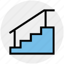 .svg, building, construction, floor, house, staircase, stairs