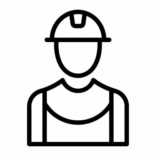 Contractor, engineer, industrial, man, person, worker icon - Download on Iconfinder