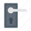 doorlock, security, construction, handle, tools 