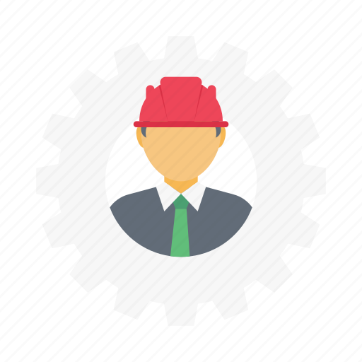 Engineer, builder, constructor, cogwheel, gear icon - Download on Iconfinder