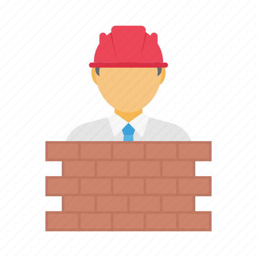 Wall, worker, engineer, builder, constructor icon - Download on Iconfinder