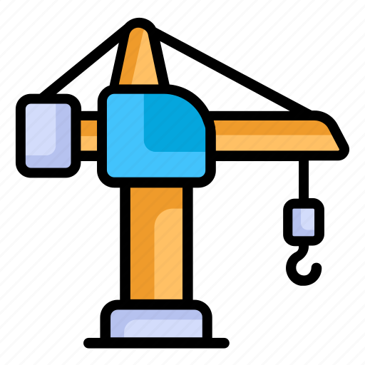 Container, crane, construction, lift icon - Download on Iconfinder