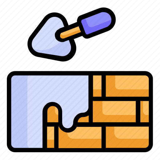 Brick, builder, construction, foundation, home, house, repair icon - Download on Iconfinder