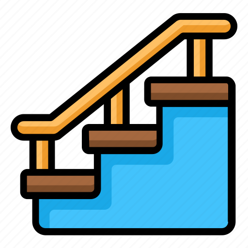 Handrail, holding, house, building, construction, home icon - Download on Iconfinder