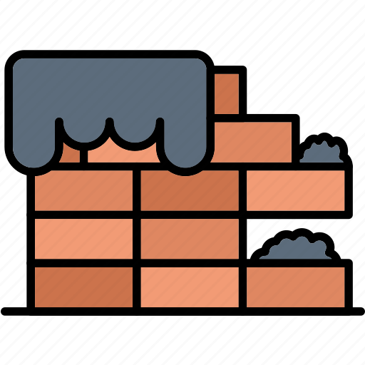 Brick, wall, bricks, construction, mason icon - Download on Iconfinder