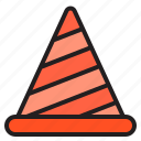cone, construction, industry, building, tool