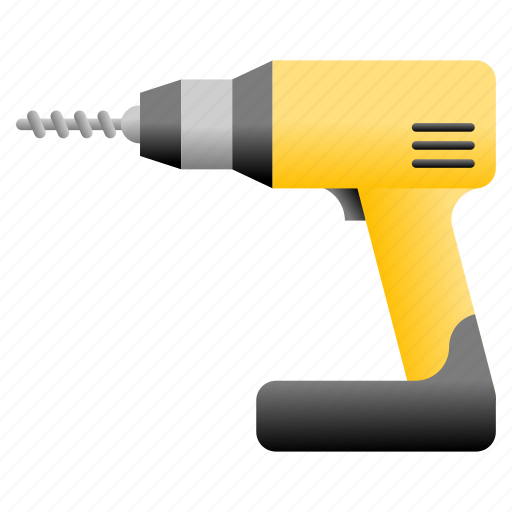 Drill, tools, equipment, drilling, repair icon - Download on Iconfinder