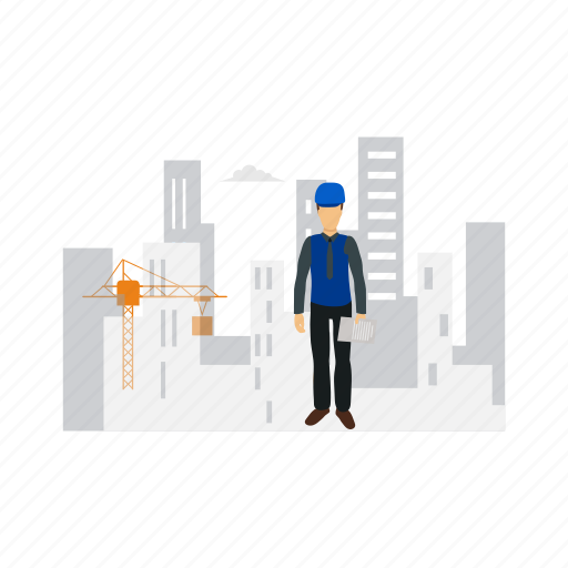 Worker, industry, construction, plan, boy icon - Download on Iconfinder