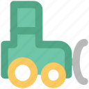 automobile, farm vehicle, lawn tractor, tractor, vehicle
