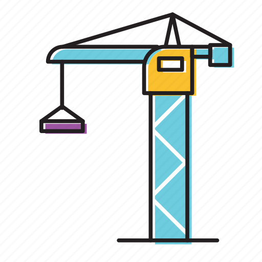 Big crane, building crane, crane icon - Download on Iconfinder
