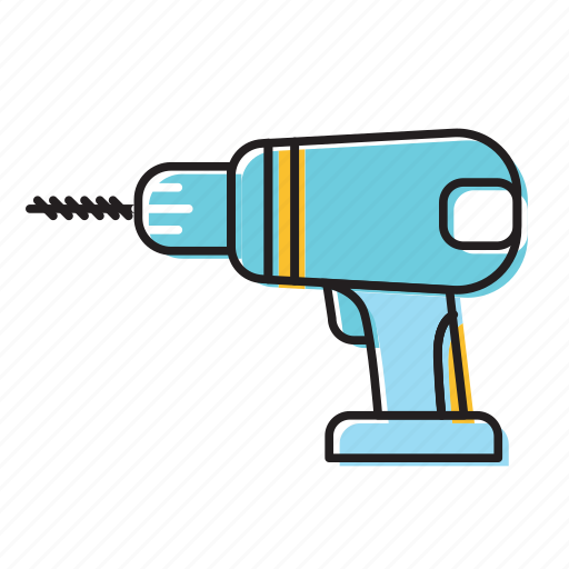 Driller, hand drill, machine driller, screw driller icon - Download on Iconfinder