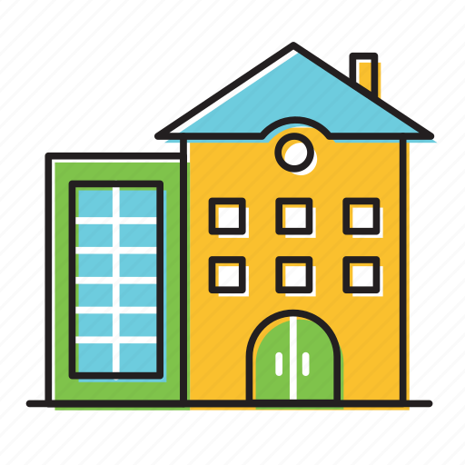 Apartment, home, house, town icon - Download on Iconfinder
