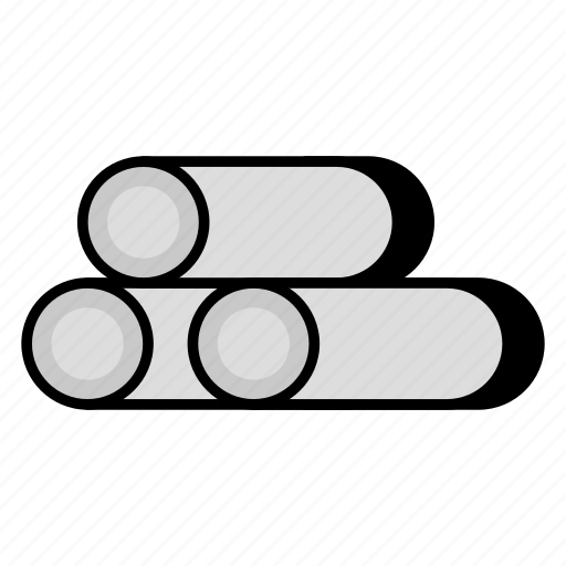 Plumbing pipes, pvc pipes, pipework, polyvinyl chloride pipes, plastic pipes icon - Download on Iconfinder