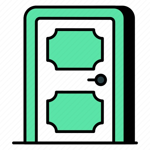 Door, doorway, entryway, entry, gate icon - Download on Iconfinder