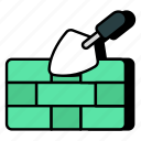 wall construction, bricklayer, bricks construction, brickwall, masonry