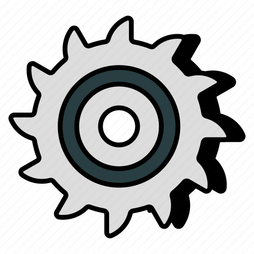 Circular saw, saw machine, cutting blade, cutting tool, cutting equipment icon - Download on Iconfinder