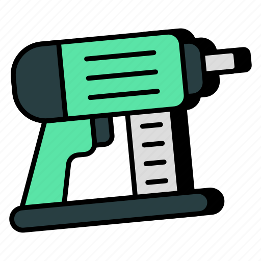 Drilling machine, perforator, electronic appliance, tool, equipment icon - Download on Iconfinder