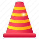 traffic cone, construction cone, cone barrier, cone obstacle, cone 