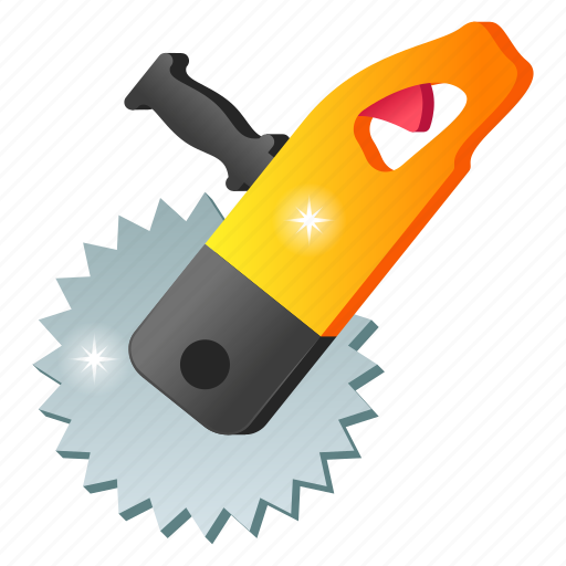 Cutting tool, saw, electric saw, circular saw, saw blade icon - Download on Iconfinder