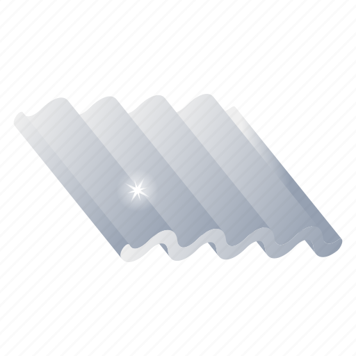 Metal tile, roof tile, metal roof tile, roofing material, tile icon - Download on Iconfinder