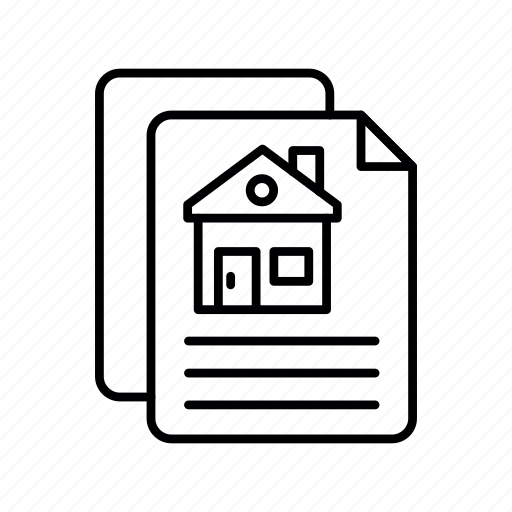 Construction, contract, foreclosure, home, house, loan, mortgage icon - Download on Iconfinder