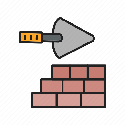 Brick, wall, architecture, block, build, cement, masonry icon - Download on Iconfinder