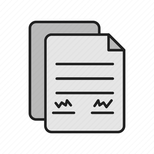 Construction, agreement, business, document, home, house, loan icon - Download on Iconfinder
