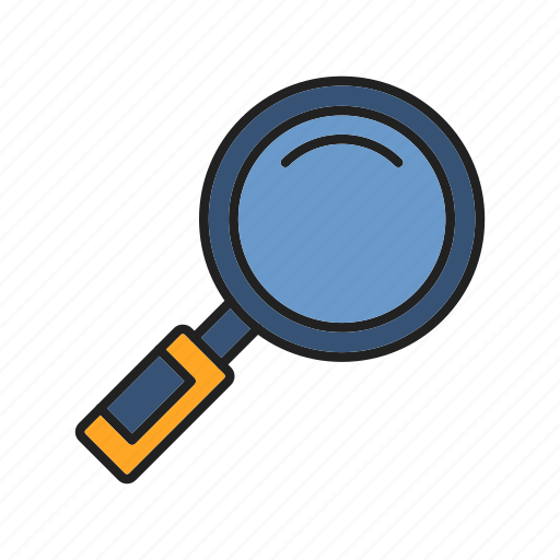 Magnifying, glass, lens, look, magnifier, magnify, zoom icon - Download on Iconfinder