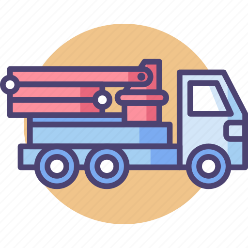 Construction, crane, lifting crane, transport icon - Download on Iconfinder