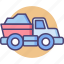 dump, dump truck, garbage, lorry, transport, truck 