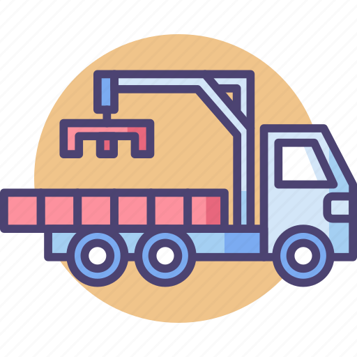 Construction, manipulator, manipulator truck, transport, truck icon - Download on Iconfinder