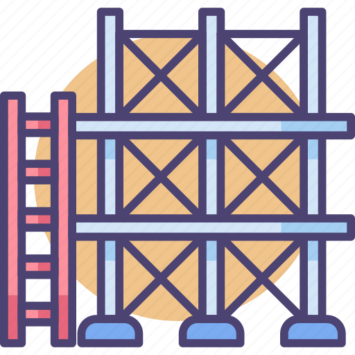 Construction, scaffold, scaffolding icon - Download on Iconfinder