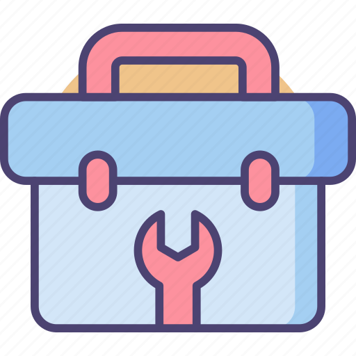 Bag, case, repair, suitcase, tools icon - Download on Iconfinder