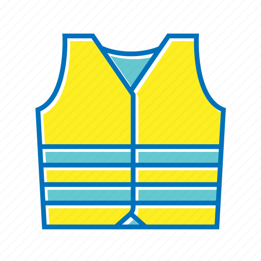Building, construction, project, protection, safety, vest, work icon - Download on Iconfinder