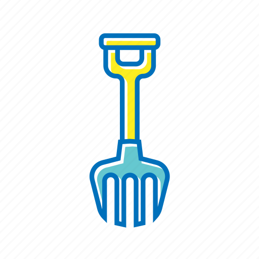 Building, construction, equipment, garden, gardening, rake, tools icon - Download on Iconfinder