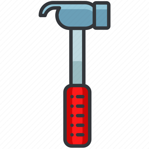 Construction, equipment, hammer, maintenance, tool icon - Download on Iconfinder