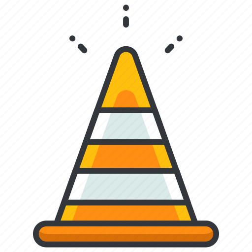 Cone, construction, equipment, maintenance, safety, security, street icon - Download on Iconfinder