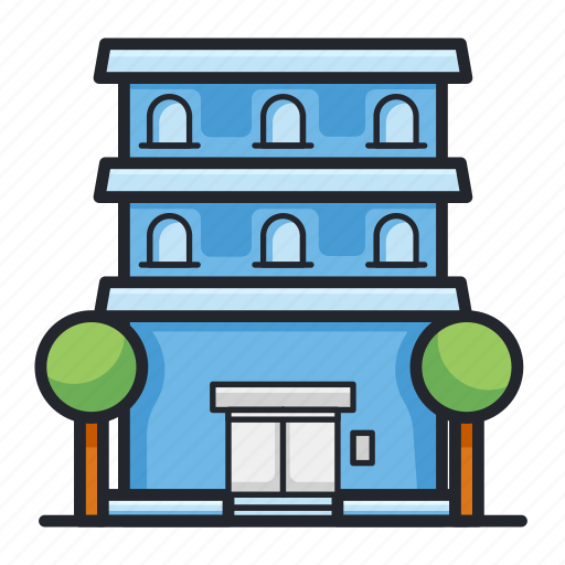 Apartment, building, construction, hotel icon - Download on Iconfinder