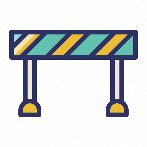 Barrier, builder, caution, construction, stop icon - Download on Iconfinder