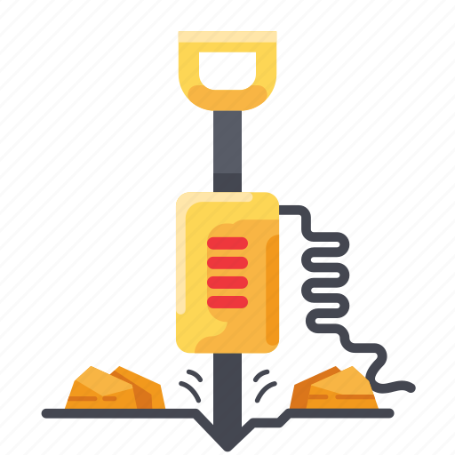 Construction, drill, drilling, road drilling icon - Download on Iconfinder