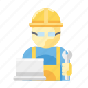 construction, employee, engineer, technician, worker