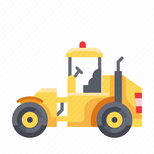 Construction, heavy vehicle, tractor, vehicle icon - Download on Iconfinder
